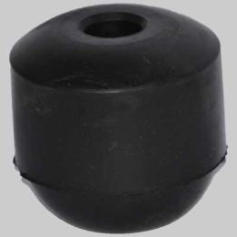 SFERA IN GOMMA NERA ANTICALCARE - Ø est. mm 58 H 59 mm