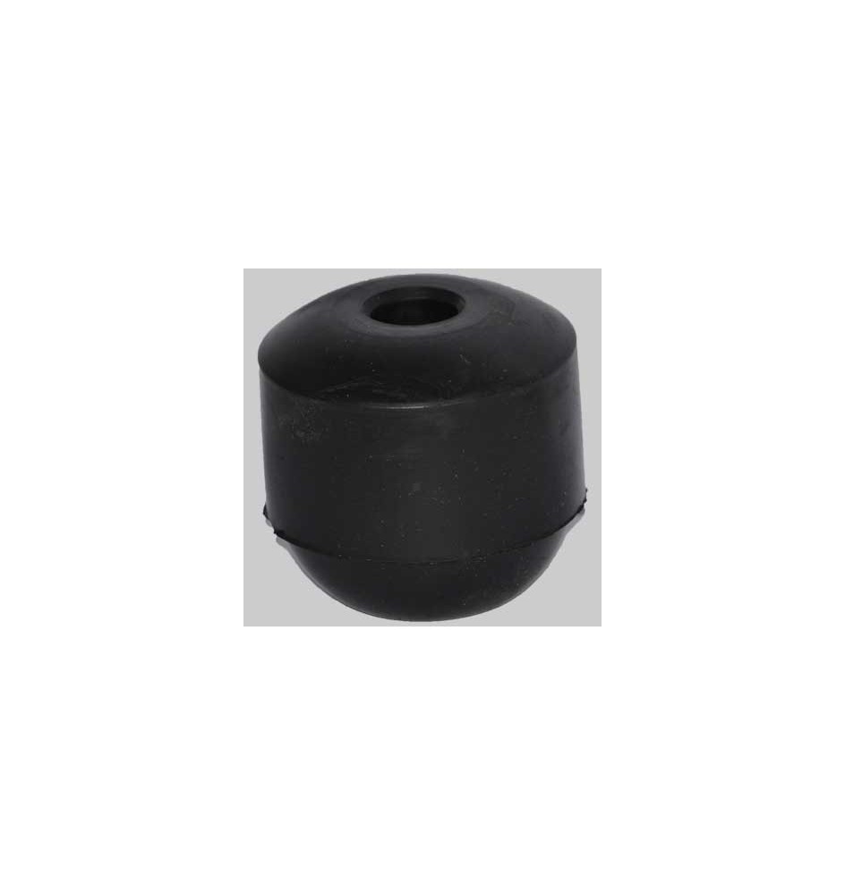 SFERA IN GOMMA NERA ANTICALCARE - Ø est. mm 58 H 59 mm