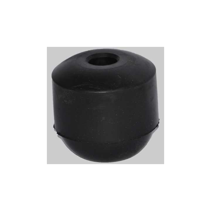 SFERA IN GOMMA NERA ANTICALCARE - Ø est. mm 58 H 59 mm