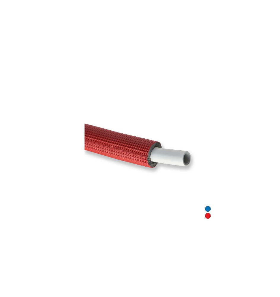 TUBO MULTISTRATO COIBENTATO IKARO Rosso 32 x 3 - mt 25