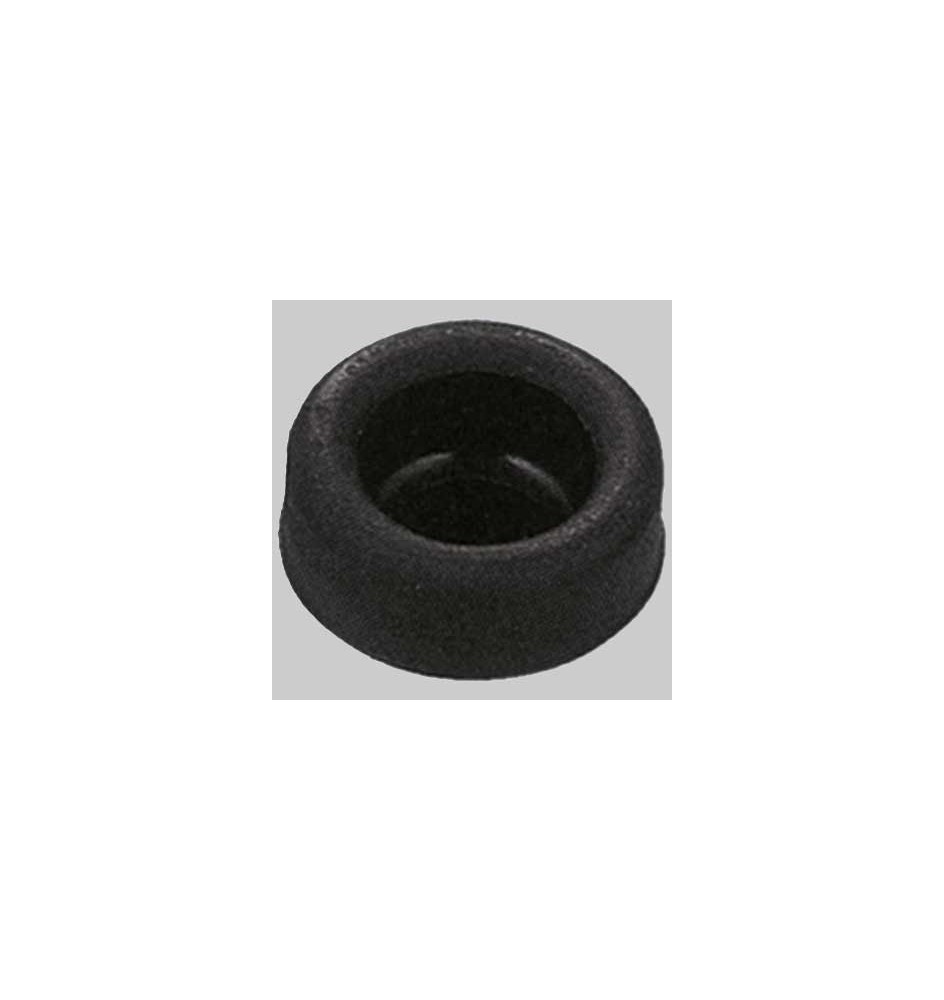 BIMORSETTO IN GOMMA NERA - Tubo Ø 32 x Can 26 mm