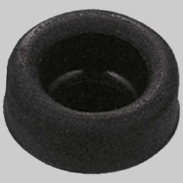 BIMORSETTO IN GOMMA NERA - Tubo Ø 40 x Can 30÷32 mm