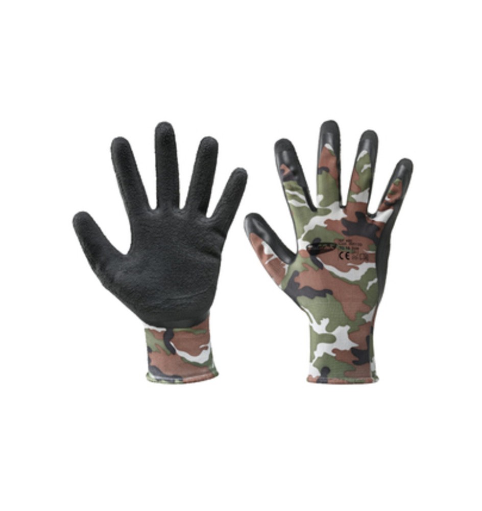 GUANTI POLIESTERE/LATTICE MIMETICO TG. 9