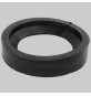 Guarnizione sotto vaso nera per curva WC - DM 125 esterno