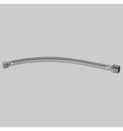 FLESSIBILE IN ACCIAIO GIGANTE F 3/8 X M 1/2 - cm 30