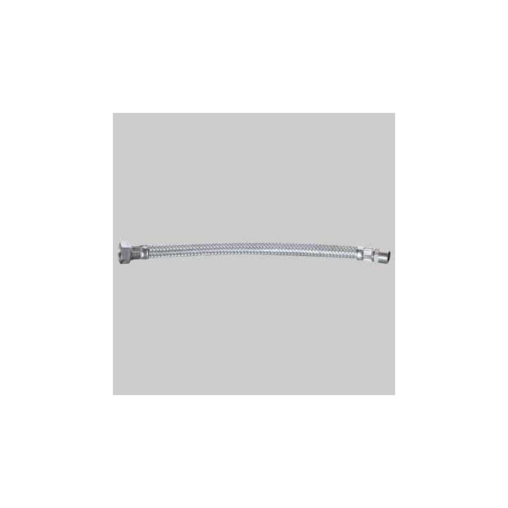 FLESSIBILE IN ACCIAIO INOX 3/8 M X 1/2 F - cm 50