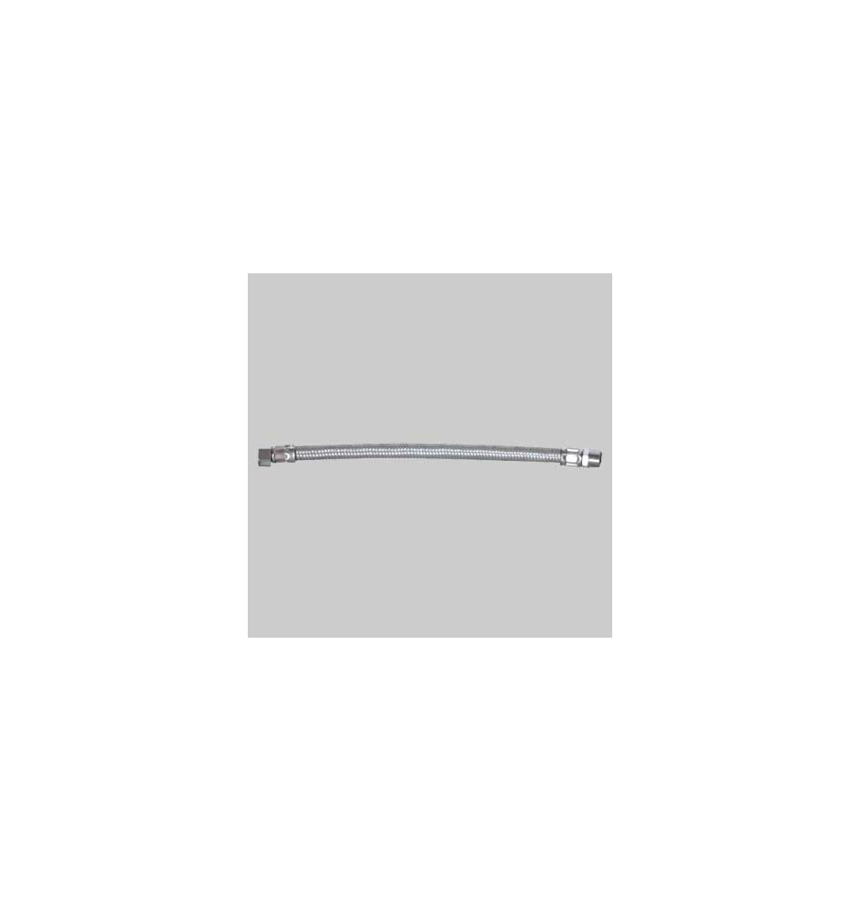 FLESSIBILE IN ACCIAIO INOX 3/8 M X 3/8 F - cm 30