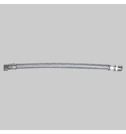 FLESSIBILE IN ACCIAIO INOX 3/8 M X 3/8 F - cm 50