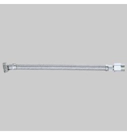 FLESSIBILE IN ACCIAIO INOX MF 1/2 X 1/2 PROLUNGATO - cm 20