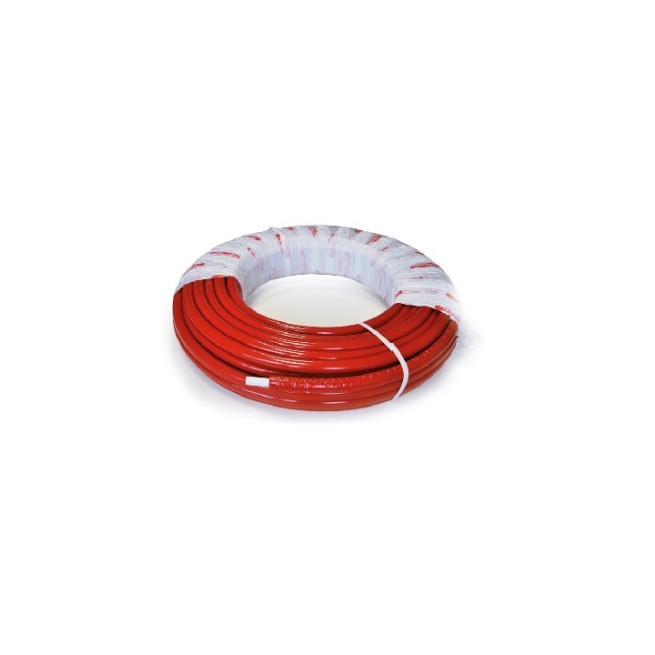 TUBO MULTISTRATO NICOLL SYSTEM COIBENTATO ROSSO 16 x 2