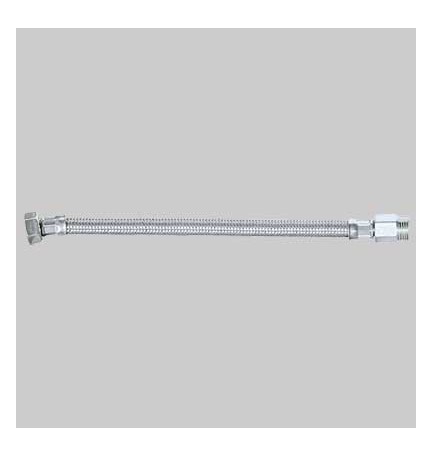 FLESSIBILE IN ACCIAIO INOX MF 1/2 X 1/2 PROLUNGATO - cm 35