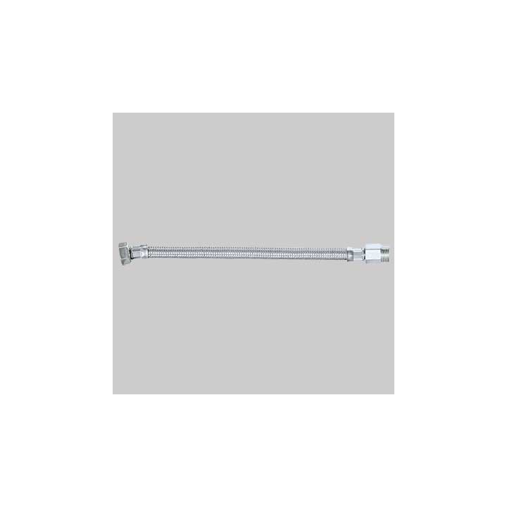 FLESSIBILE IN ACCIAIO INOX MF 1/2 X 1/2 PROLUNGATO - cm 35