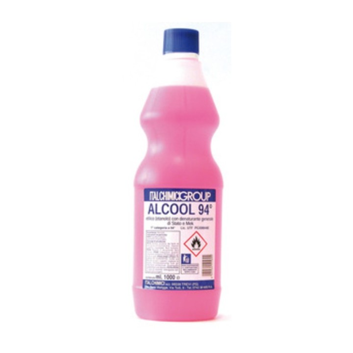 ALCOOL DENATURATO 94 CERTIFICATO 1 L LA SOVRANA