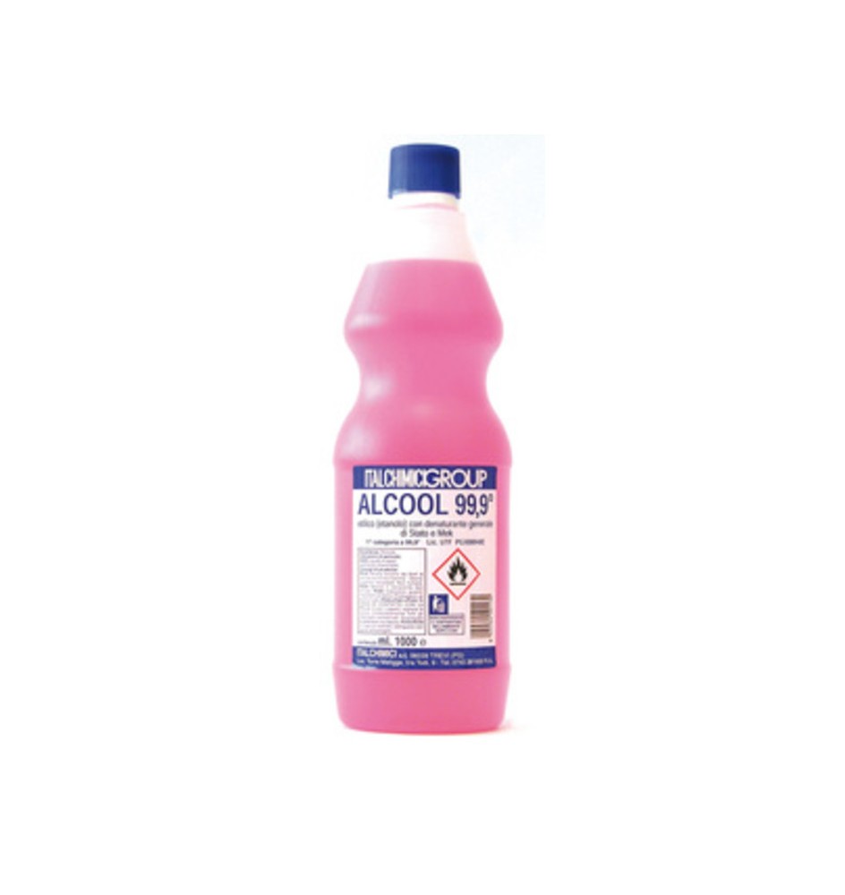 ALCOOL DENATURATO 99,9 CERTIFICATO 1 L LA SOVRANA