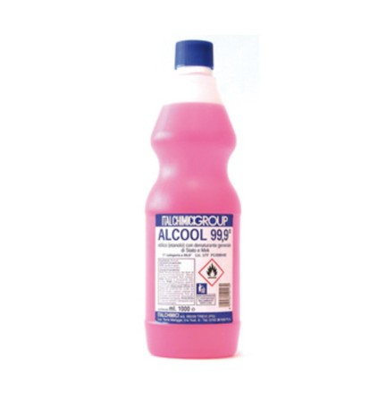 ALCOOL DENATURATO 99,9 CERTIFICATO 1 L LA SOVRANA