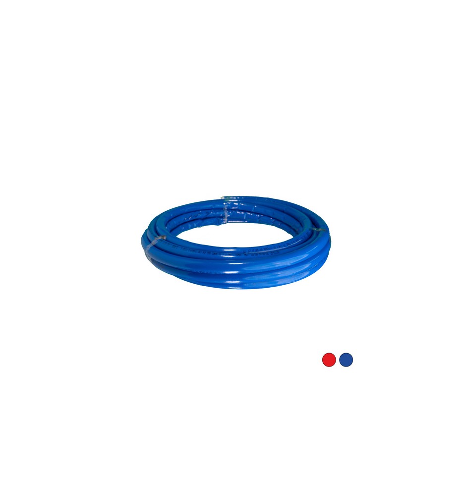 TUBO MULTISTRATO COIBENTATO HIDRONIX Rosso 16 x 2 - 25 mt