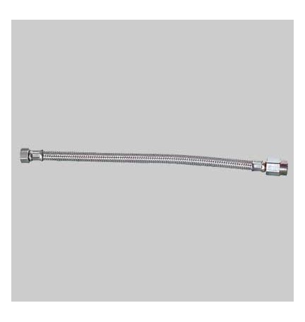 FLESSIBILE INOX MF 3/8 X 3/8 PROLUNGATO - cm 50
