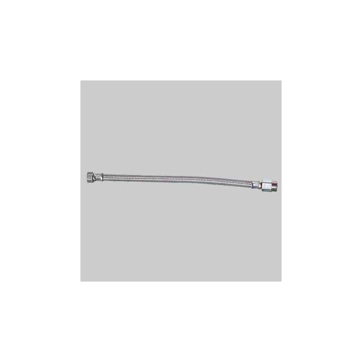 FLESSIBILE INOX MF 3/8 X 3/8 PROLUNGATO - cm 60