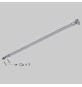 FLESSIBILE INOX PER MONOCOMANDI LAVELLI 3 VIE CM 35 - F 3/8 x M 08