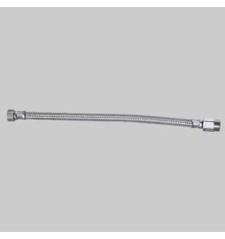 FLESSIBILE INOX M 3/8 PROLUNGATO F 1/2 - cm 50