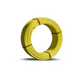 TUBO MULTI-DIAN GIALLO NUDO PER GAS Diam. 20