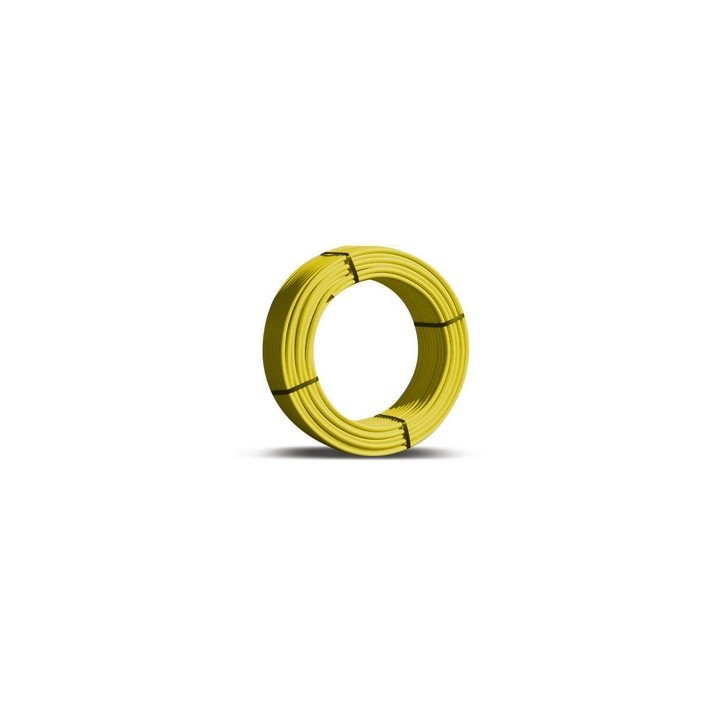 TUBO MULTI-DIAN GIALLO NUDO PER GAS Diam. 20