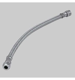 FLESSIBILE INOX CON BICONO MASCHIO - cm 60 M 1/2 x bicono 10