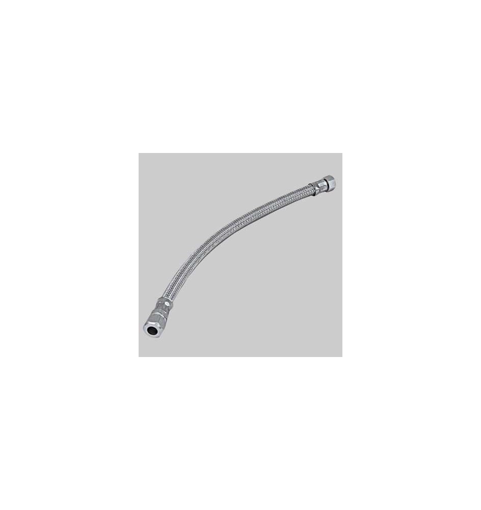 FLESSIBILE INOX CON BICONO FEMMINA - cm 35 F 1/2 x bicono 10