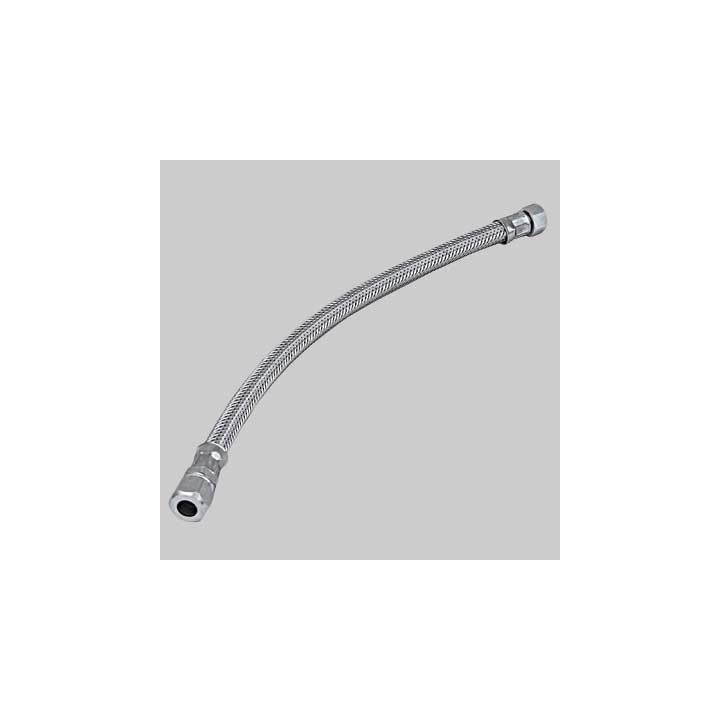 FLESSIBILE INOX CON BICONO FEMMINA - cm 50 F 1/2 x bicono 10