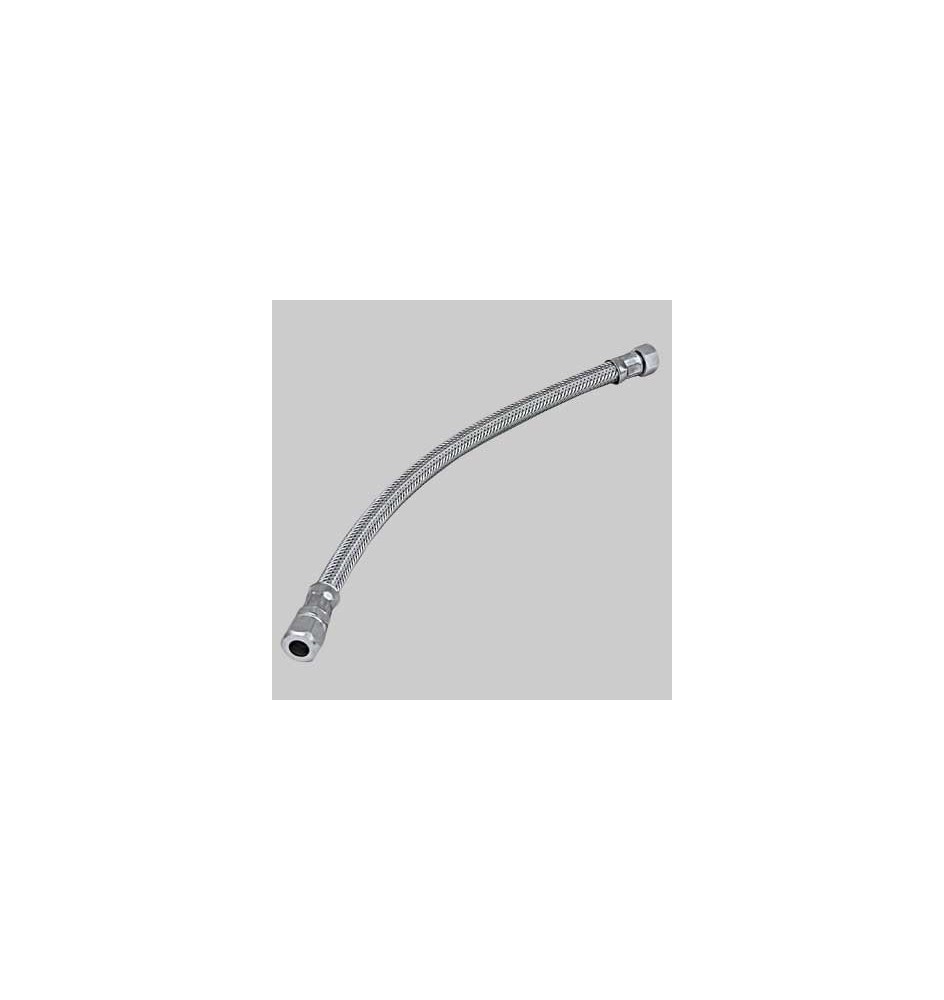 FLESSIBILE INOX CON BICONO FEMMINA - cm 35 F 3/8 x bicono 10