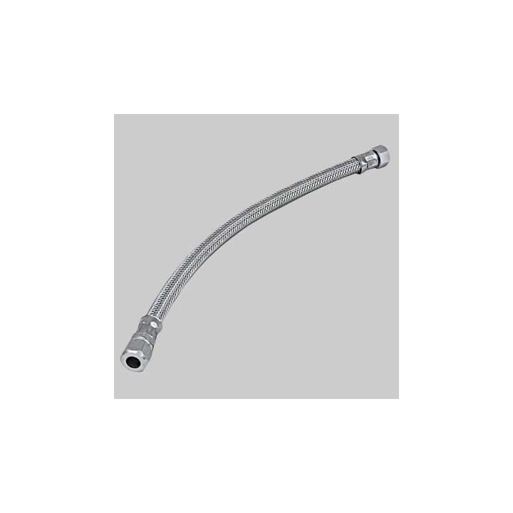 FLESSIBILE INOX CON BICONO FEMMINA - cm 35 F 3/8 x bicono 10