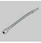 FLESSIBILE INOX CON TUBETTO Ø 10 E BICONO Ø 10 - cm 30