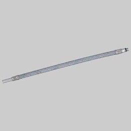 FLESSIBILE INOX CON TUBETTO Ø 10 E TUBETTO FILETTATO M 10 - M10 x M10x1 cm 35 DN 8