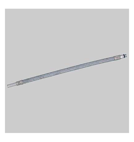 FLESSIBILE INOX CON TUBETTO Ø 10 E TUBETTO FILETTATO M 10 - M10 x M10x1 cm 35 DN 8