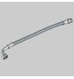 FLESSIBILE INOX CON CURVA F 3/4 X M 1/2 - cm 25