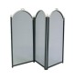 PARASCINTILLE 3 ANTE BORDO CROMO SAT. 98XH60 CM