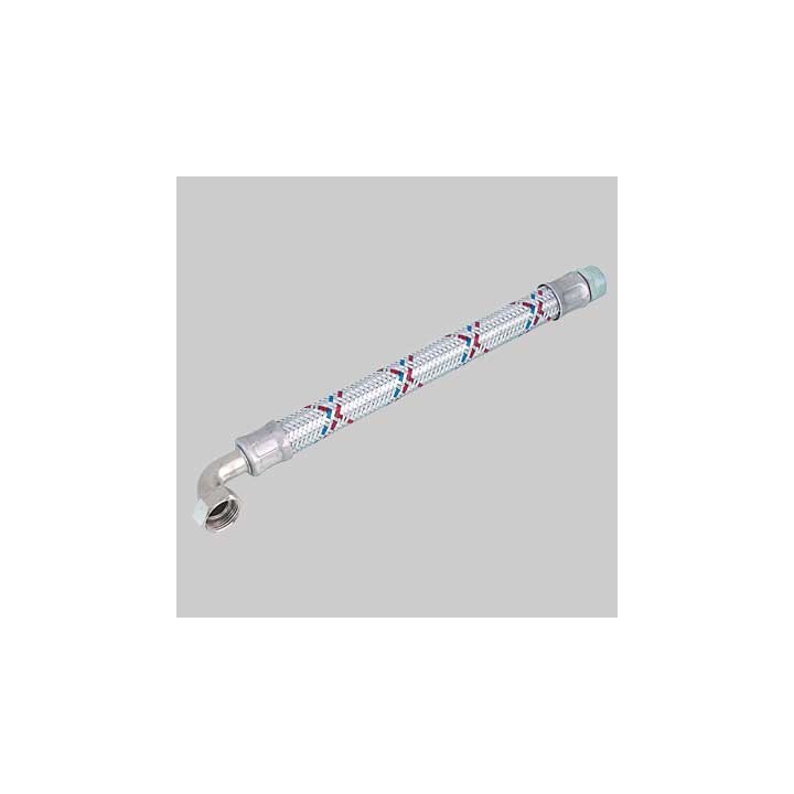Flessibile antivibrante con curva 3/4 x 3/4 - cm 50