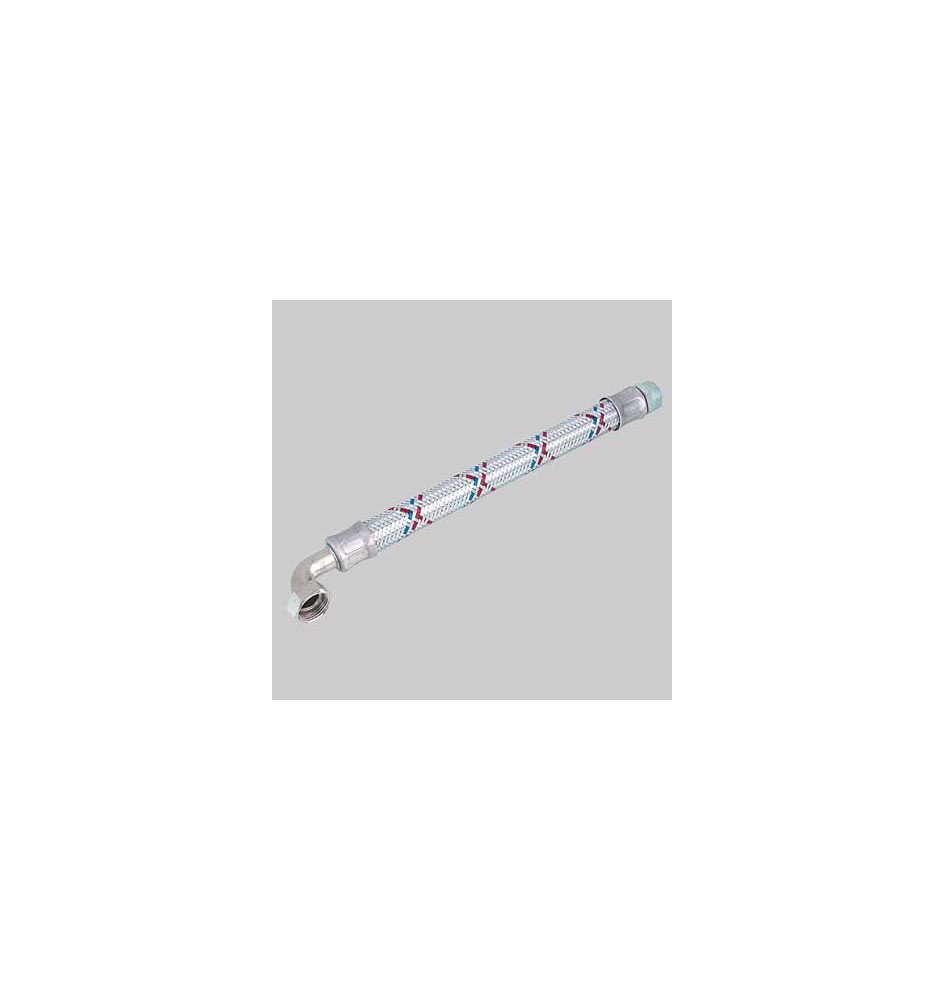 Flessibile antivibrante con curva 3/4 x 3/4 - cm 60