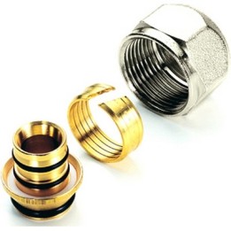 ADATTATORE PER TUBO MULTISTRATO NICHELATO 26 x 3.0