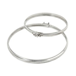 FASCETTA GIUNZIONE INOX AISI 304 P/TUBO 14 CM