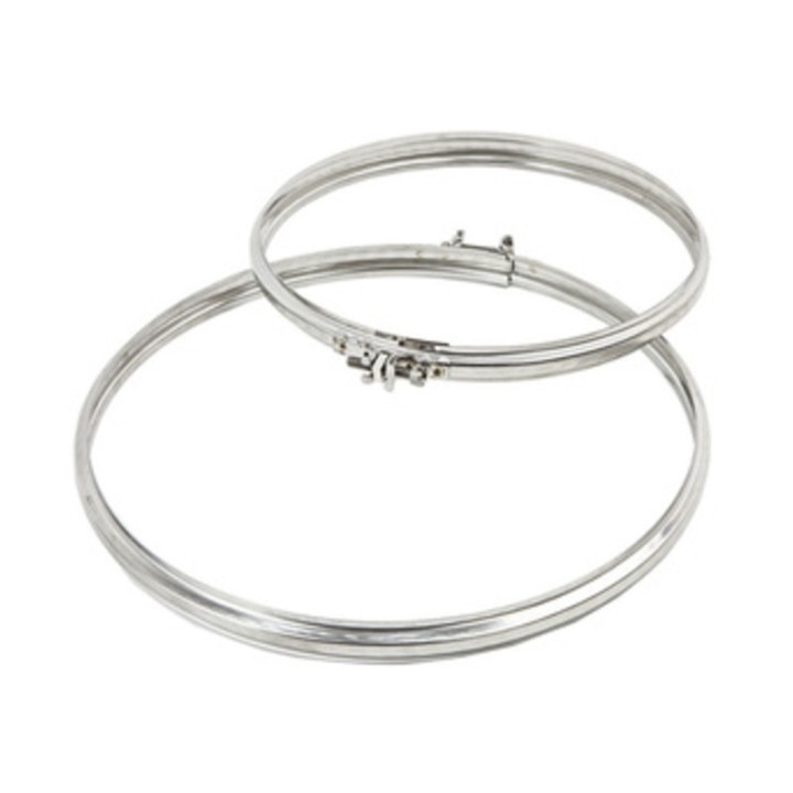 FASCETTA GIUNZIONE INOX AISI 304 P/TUBO 20 CM