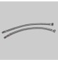 FLESSIBILE EUROPARINOX MONOCOMANDO - F 3/8 x M 10 Corto