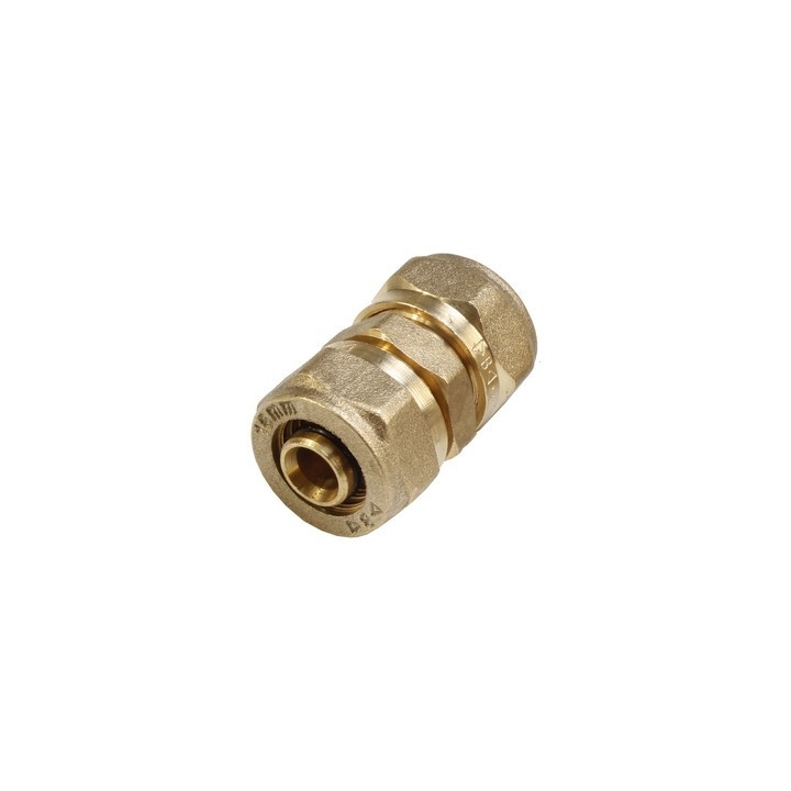 MANICOTTO DRITTO F/F A COMPRESSIONE PER MULTISTRATO Diam. 32