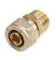 MANICOTTO F/FILETTO M A COMPRESSIONE PER MULTISTRATO Diam. 1/2 x 20
