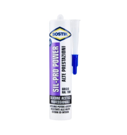 BOSTIK CARTUCCIA SIL PRO POWER GRIGIO 300 ML