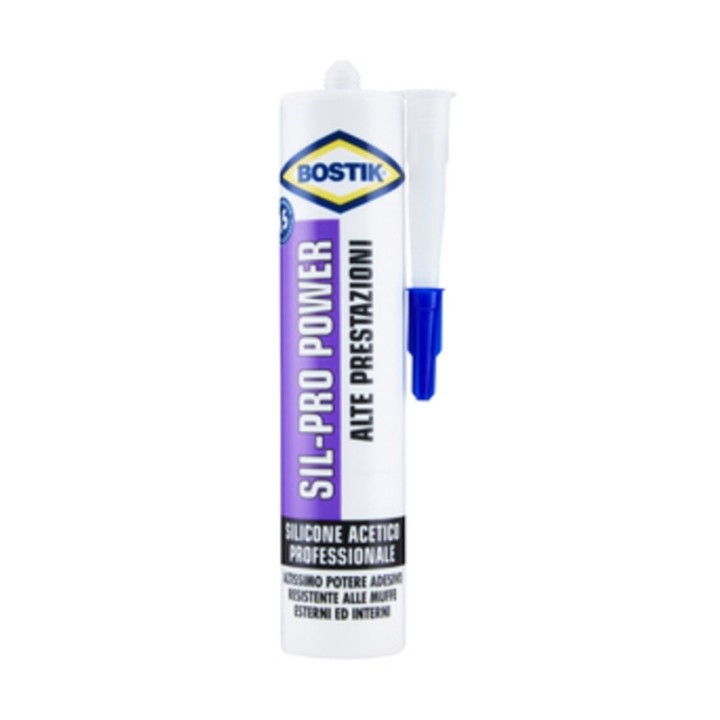 BOSTIK CARTUCCIA SIL PRO POWER TESTA MORO 300 ML