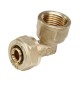 GOMITO 90° F/FILETTO F A COMPRESSIONE PER MULTISTRATO Diam. 3/4 x 26