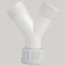 RACCORDO A Y PER TUBO CARICO LAVATRICE E LAVASTOVIGLIE - 3/4 M x 3/4M x 3/4 F