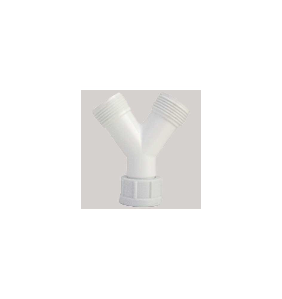 RACCORDO A Y PER TUBO CARICO LAVATRICE E LAVASTOVIGLIE - 3/4 M x 3/4M x 3/4 F