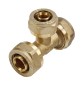 TEE F/F/F A COMPRESSIONE PER MULTISTRATO Diam. 20